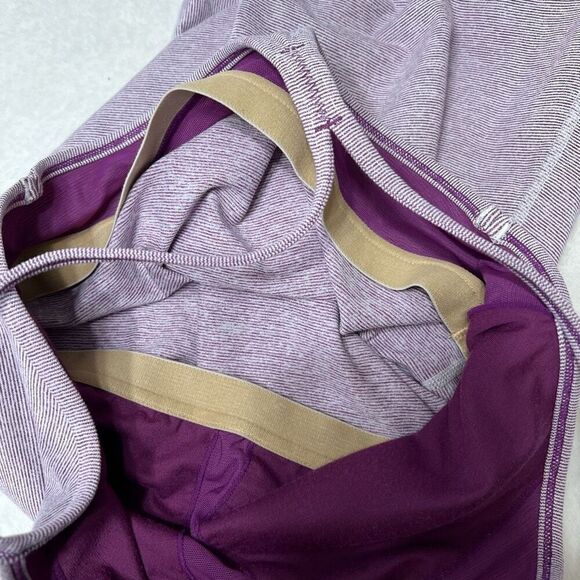 Lululemon Power Y Tank Luon 8 Purple Athletic Top Women - Picture 8 of 10